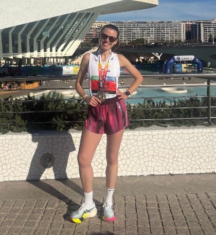 Joana Valls, nutricionista y corredora